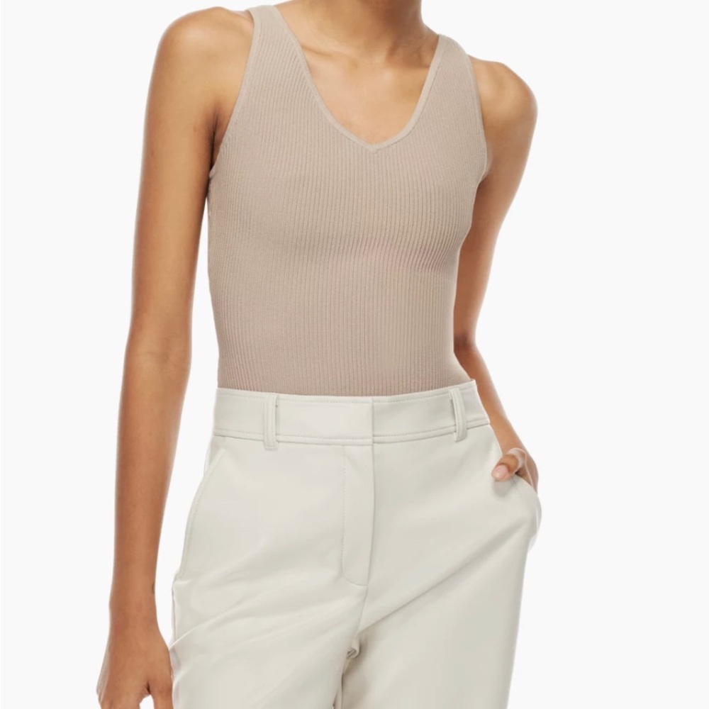 Aritzia Babaton V Neck Tank NWOT
